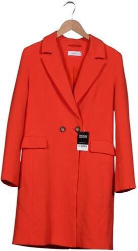 Damen Mantel, orange, Gr. EU 36, Elasthan, Synthetik, Viskose - Second Hand - Reserved - Modalova
