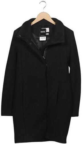 Damen Mantel, schwarz, Gr. EU 34, Synthetik, Wolle - Second Hand - Reserved - Modalova