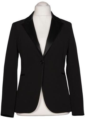 Damen Blazer, schwarz, Gr. M, Elasthan, Synthetik - Second Hand - Rinascimento - Modalova