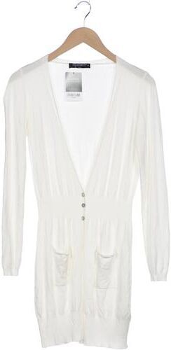 Damen Strickjacke, weiß, Gr. M, Synthetik, Viskose - Second Hand - Rinascimento - Modalova