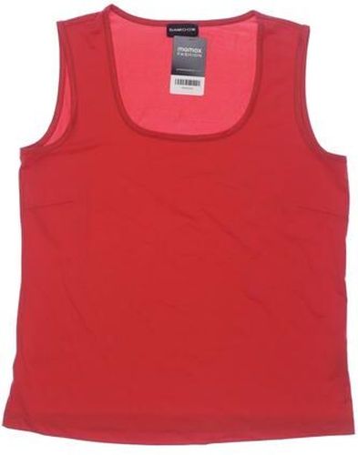 Samoon by Gerry Damen Top, rot, Gr. EU 42, Elasthan, Synthetik - Second Hand - Weber - Modalova