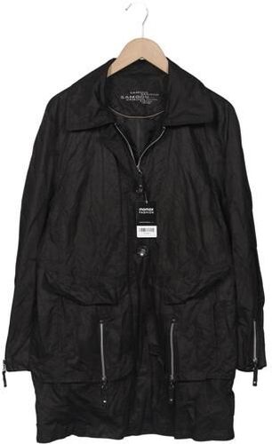 Samoon by Gerry Damen Mantel, schwarz, Gr. XL, Baumwolle, Synthetik - Second Hand - Weber - Modalova