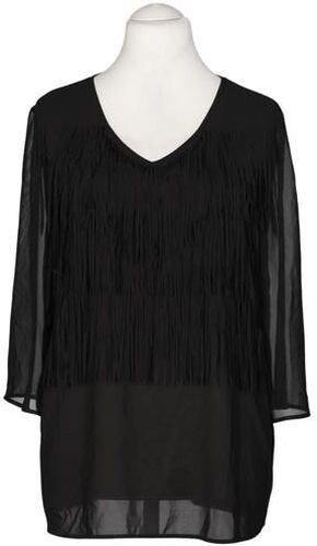 Samoon by Gerry Damen Bluse, schwarz, Gr. EU 42, Elasthan, Synthetik - Second Hand - Weber - Modalova