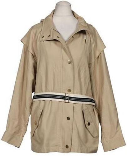 Damen Jacke, beige, Gr. EU 36 (F 38), Baumwolle, Synthetik - Second Hand - Sandro - Modalova