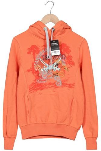 Damen Kapuzenpullover, orange, Gr. S, Baumwolle - Second Hand - Sansibar - Modalova