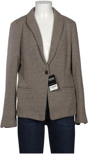 Damen Blazer, grau, Gr. EU 40, Baumwolle, Schurwolle, Synthetik, Viskose - Second Hand - SET - Modalova