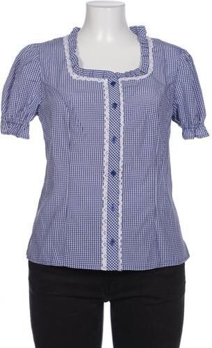 Damen Bluse, blau, Gr. EU 40, Baumwolle, Synthetik - Second Hand - Sheego - Modalova