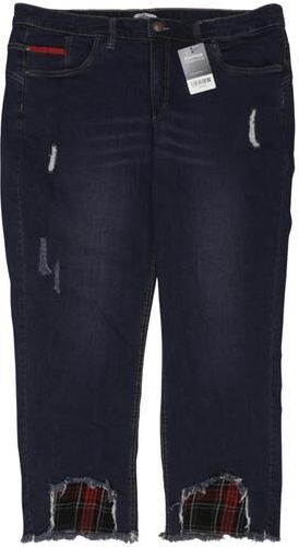 Damen Jeans, marineblau, Gr. W39 L26, Elasthan - Second Hand - Sheego - Modalova