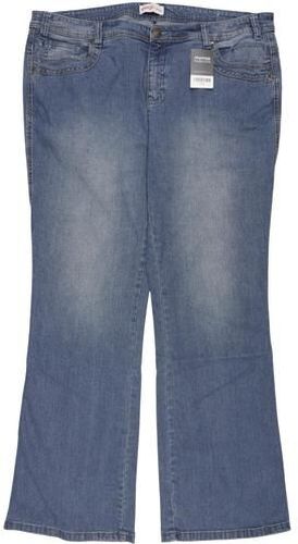 Damen Jeans, blau, Lang-Gr. 100, Elasthan, Baumwolle - Second Hand - Sheego - Modalova