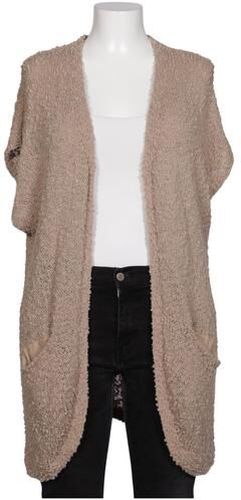 Damen Strickjacke, beige, Gr. EU 44, Baumwolle, Synthetik - Second Hand - Sheego - Modalova