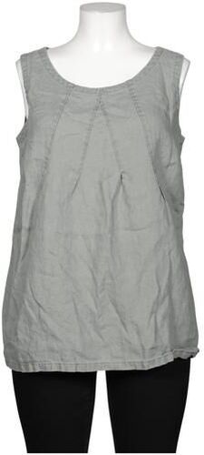 Damen Bluse, grau, Gr. EU 44, Leinen - Second Hand - Simclan - Modalova