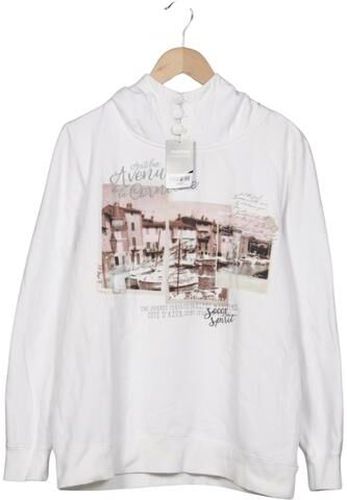 Damen Kapuzenpullover, weiß, Gr. EU 40, Baumwolle, Synthetik - Second Hand - Soccx - Modalova