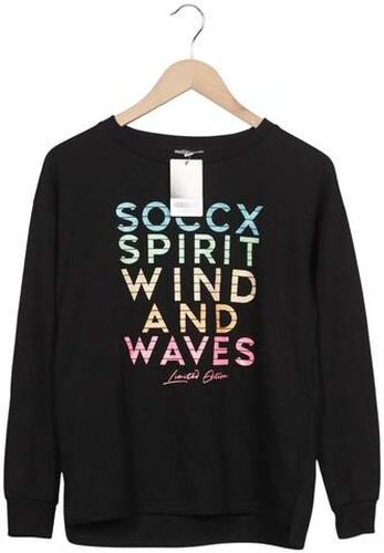 Damen Sweatshirt, schwarz, Gr. EU 34, Synthetik, Viskose - Second Hand - Soccx - Modalova