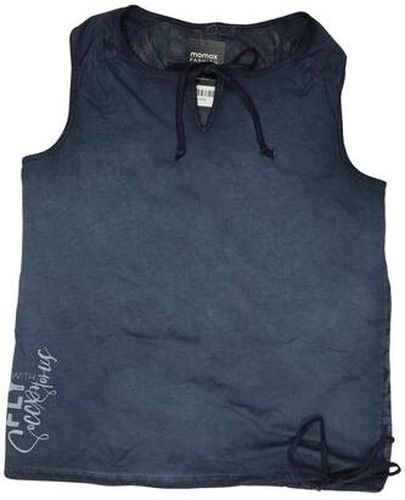 Damen Top, marineblau, Gr. EU 38 - Second Hand - Soccx - Modalova