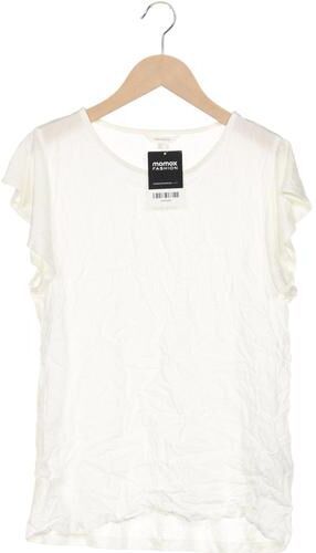 Damen T-Shirt, weiß, Gr. L, Synthetik, Viskose - Second Hand - Springfield - Modalova