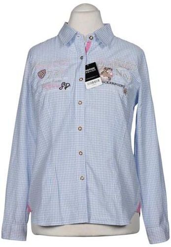 Damen Bluse, hellblau, Gr. EU 40, Baumwolle, Synthetik - Second Hand - Stockerpoint - Modalova