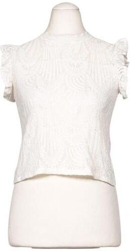 Damen Bluse, weiß, Gr. EU 36, Elasthan, Synthetik - Second Hand - Stockerpoint - Modalova