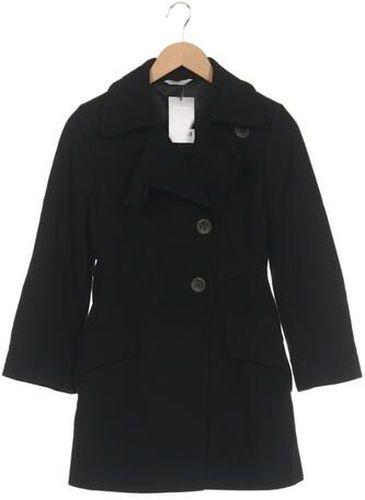 Damen Mantel, schwarz, Gr. EU 34 - Second Hand - Stefanel - Modalova