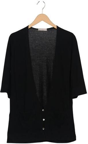 Damen Strickjacke, schwarz, Gr. XS, Baumwolle - Second Hand - Stefanel - Modalova