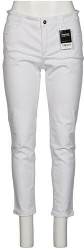 Damen Stoffhose, weiß, Gr. EU 44, Elasthan, Baumwolle, Lyocell - Second Hand - Steffen Schraut - Modalova