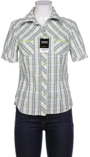 Damen Bluse, grün, Gr. EU 38, Elasthan, Baumwolle, Synthetik - Second Hand - Steilmann - Modalova