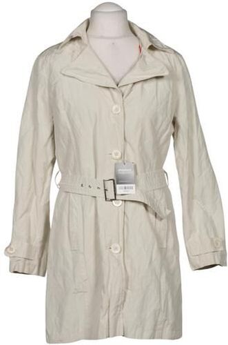 Damen Mantel, cremeweiß, Gr. EU 40, Baumwolle, Synthetik - Second Hand - Steilmann - Modalova
