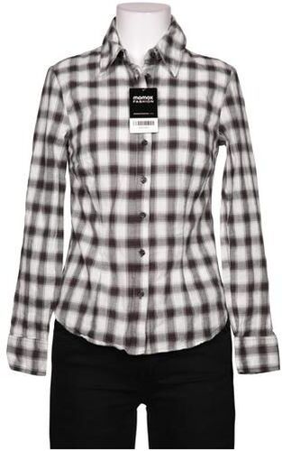 Damen Bluse, grau, Gr. M, Baumwolle - Second Hand - Stradivarius - Modalova