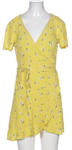 Damen Kleid, gelb, Gr. S, Viskose - Second Hand - Stradivarius - Modalova