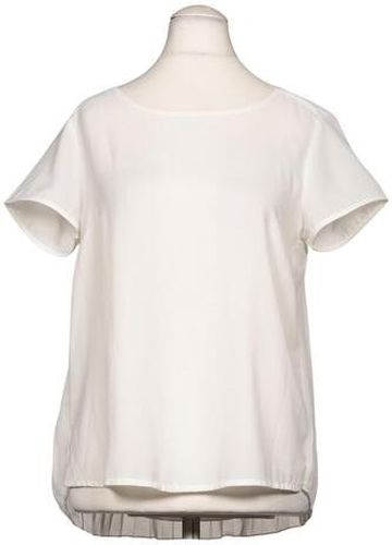 Damen Bluse, weiß, Gr. EU 38, Synthetik - Second Hand - Street One - Modalova