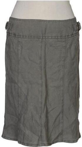 Damen Rock, grau, Gr. EU 36, Leinen - Second Hand - Street One - Modalova