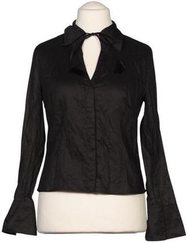 Damen Bluse, schwarz, Gr. EU 40, Baumwolle - Second Hand - Strenesse - Modalova