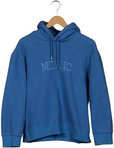 Damen Kapuzenpullover, blau, Gr. EU 46, Elasthan, Baumwolle, Synthetik - Second Hand - Studio Untold - Modalova