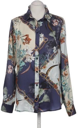 Damen Bluse, marineblau, Gr. EU 36, Synthetik - Second Hand - Summum woman - Modalova