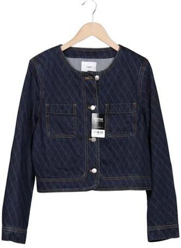 Damen Jacke, marineblau, Gr. EU 42, Baumwolle, Synthetik, Lyocell - Second Hand - Suncoo - Modalova