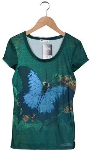Damen T-Shirt, grün, Gr. EU 34, Synthetik - Second Hand - Tamaris - Modalova