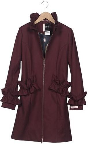Damen Mantel, bordeaux, Gr. S, Elasthan, Kaschmir, Synthetik, Wolle - Second Hand - Ted baker - Modalova