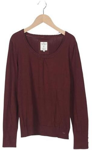 Damen Pullover, bordeaux, Gr. M, Elasthan, Baumwolle, Synthetik - Second Hand - Tom tailor - Modalova