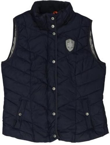 Damen Weste, marineblau, Gr. L, Synthetik, Daunen - Second Hand - Tom tailor - Modalova