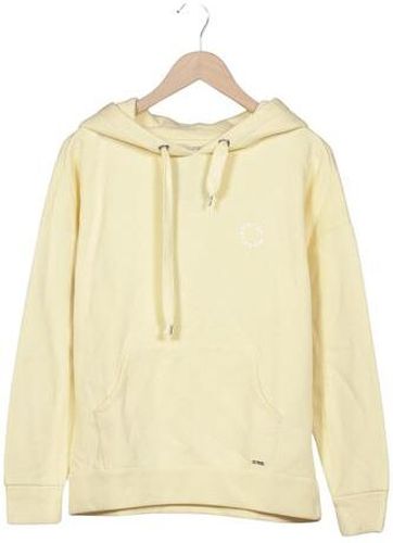 Damen Kapuzenpullover, gelb, Gr. S, Baumwolle, Synthetik - Second Hand - Tom Tailor Denim - Modalova
