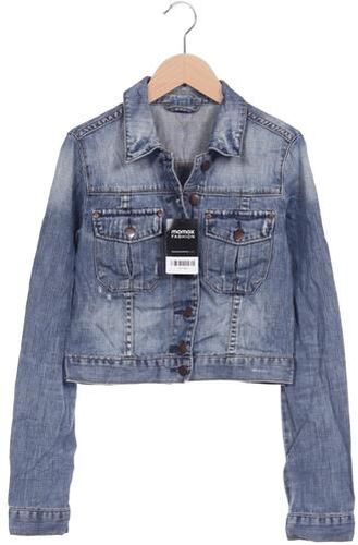 Damen Jacke, blau, Gr. EU 34, Baumwolle - Second Hand - TopShop - Modalova