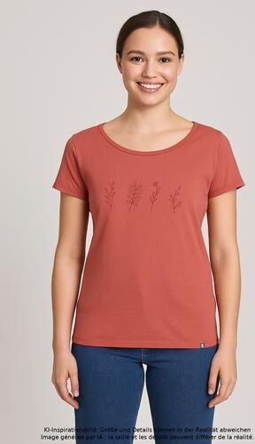 Damen T-Shirt, rot, Gr. XS, Baumwolle - Second Hand - Tranquillo - Modalova