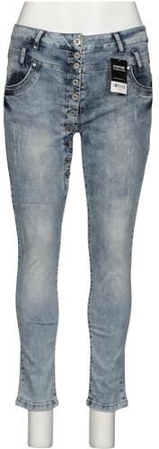 Damen Jeans, hellblau, Gr. EU 44, Elasthan, Baumwolle - Second Hand - tredy - Modalova