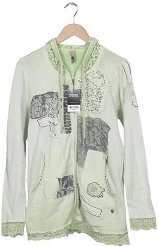 Damen Kapuzenpullover, hellgrün, Gr. EU 40 - Second Hand - tredy - Modalova