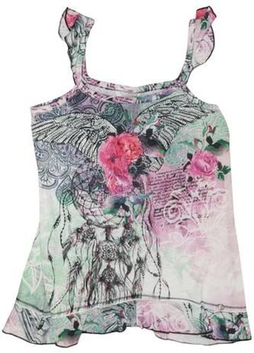 Damen Top, mehrfarbig, Gr. EU 38, Elasthan, Synthetik - Second Hand - tredy - Modalova