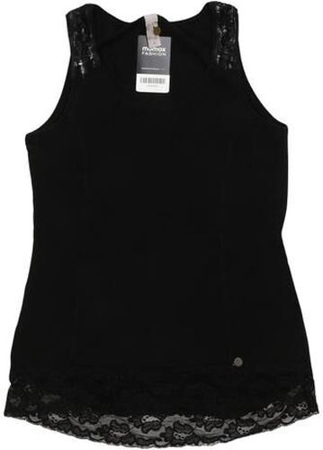 Damen Top, schwarz, Gr. EU 36, Elasthan, Baumwolle - Second Hand - tredy - Modalova