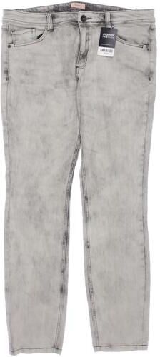 Damen Jeans, beige, Gr. EU 44, Elasthan, Baumwolle - Second Hand - Triangle - Modalova