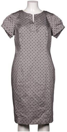 Damen Kleid, grau, Gr. EU 44, Elasthan, Baumwolle, Viskose - Second Hand - Triangle - Modalova