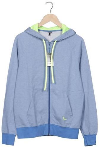 Damen Kapuzenpullover, neon, Gr. M, Baumwolle, Synthetik - Second Hand - Trigema - Modalova
