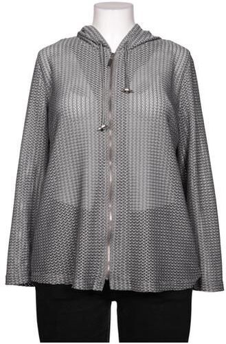 Damen Kapuzenpullover, grau, Gr. EU 44, Synthetik - Second Hand - Tuzzi - Modalova