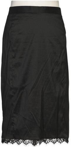 Damen Rock, schwarz, Gr. EU 50, Elasthan, Synthetik - Second Hand - Ulla popken - Modalova